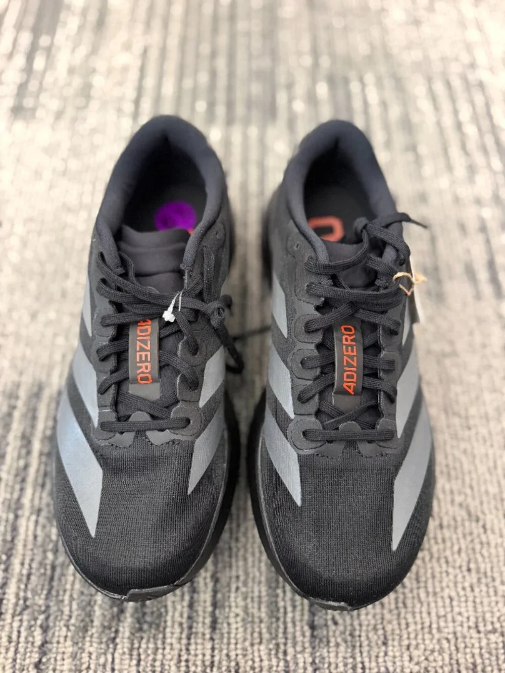 ✨ NEW Adidas Adizero Evo SL - Women's 6.5 / Men's 5 - Black / Grey - NEW ✨